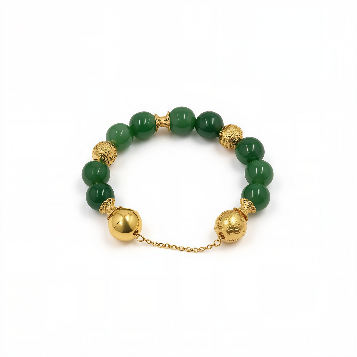 Larme De Sirene × Mankin Beaded Bracelet - Forest Sovereign