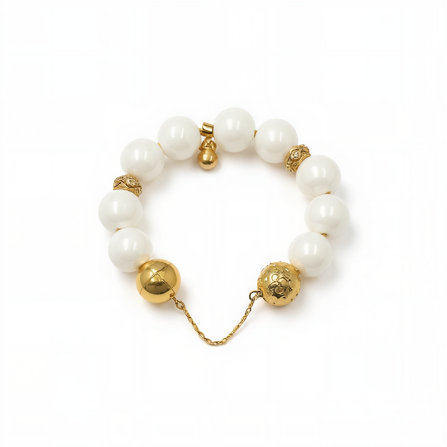Larme De Sirene × Mankin Beaded Bracelet - Pure Light