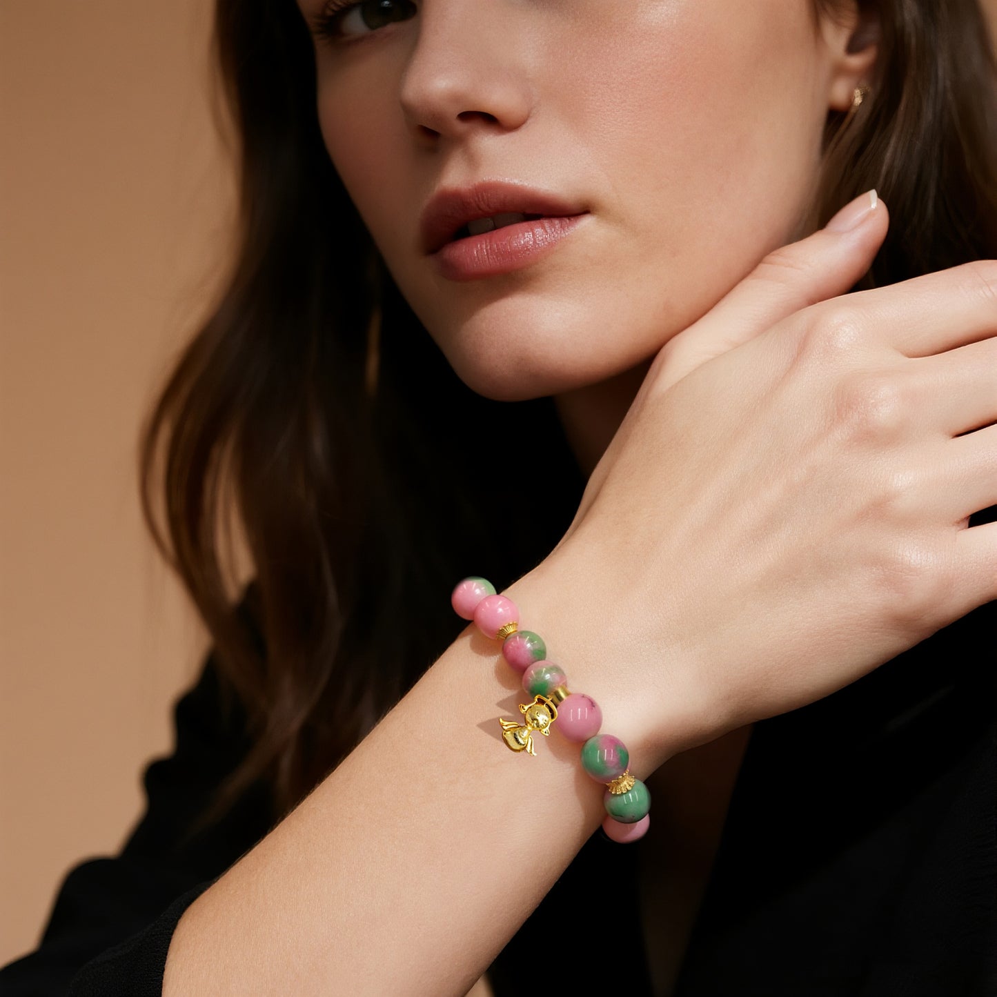 Larme De Sirene × Mankin Beaded Bracelet - Garden Party