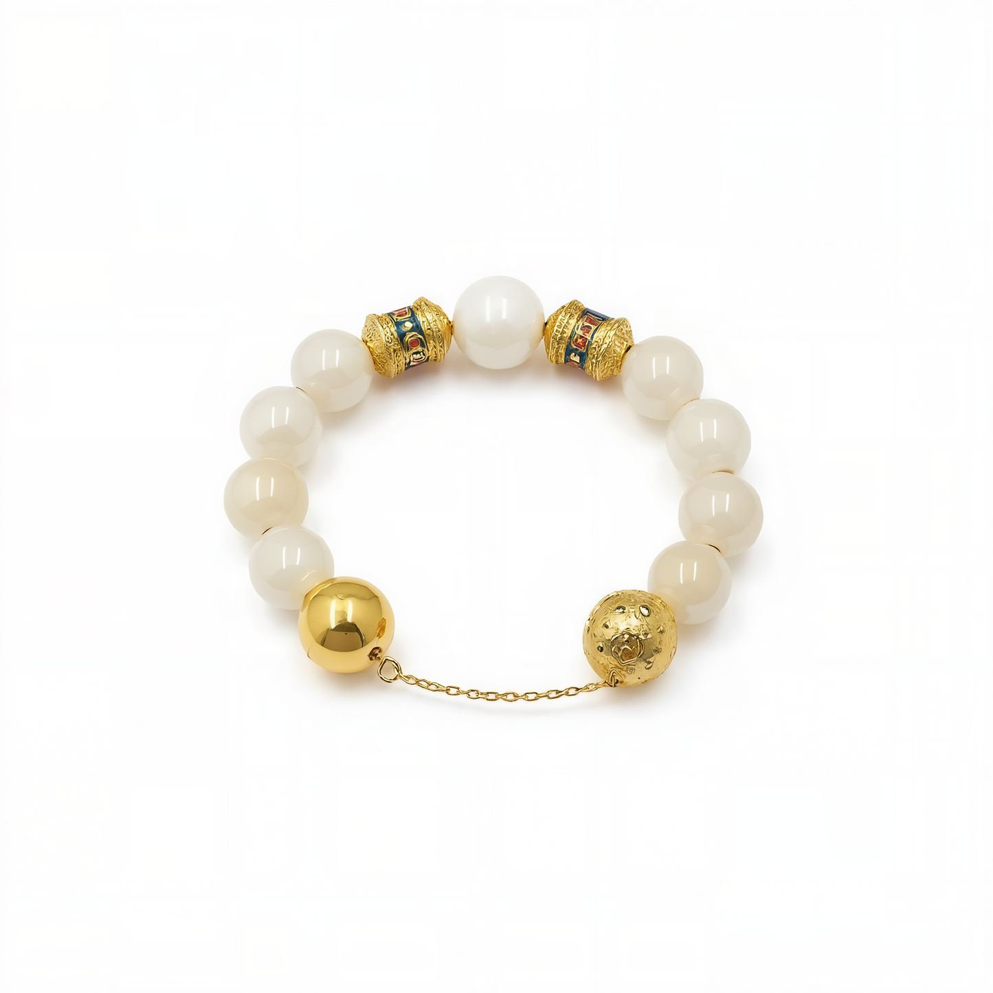 Larme De Sirene × Mankin Beaded Bracelet - Moonlight Serenity