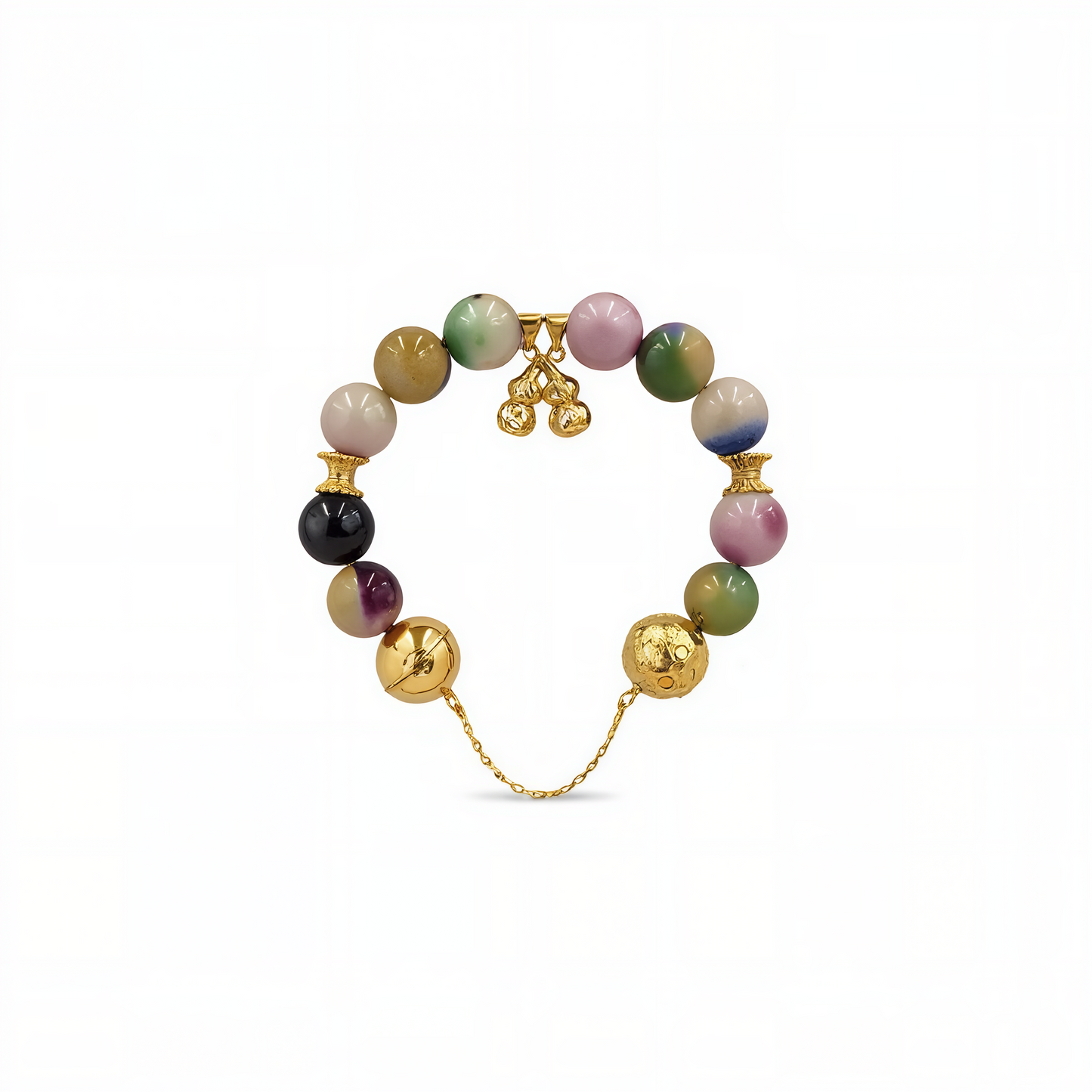 Larme De Sirene × Mankin Beaded Bracelet - Rainbow Harmony