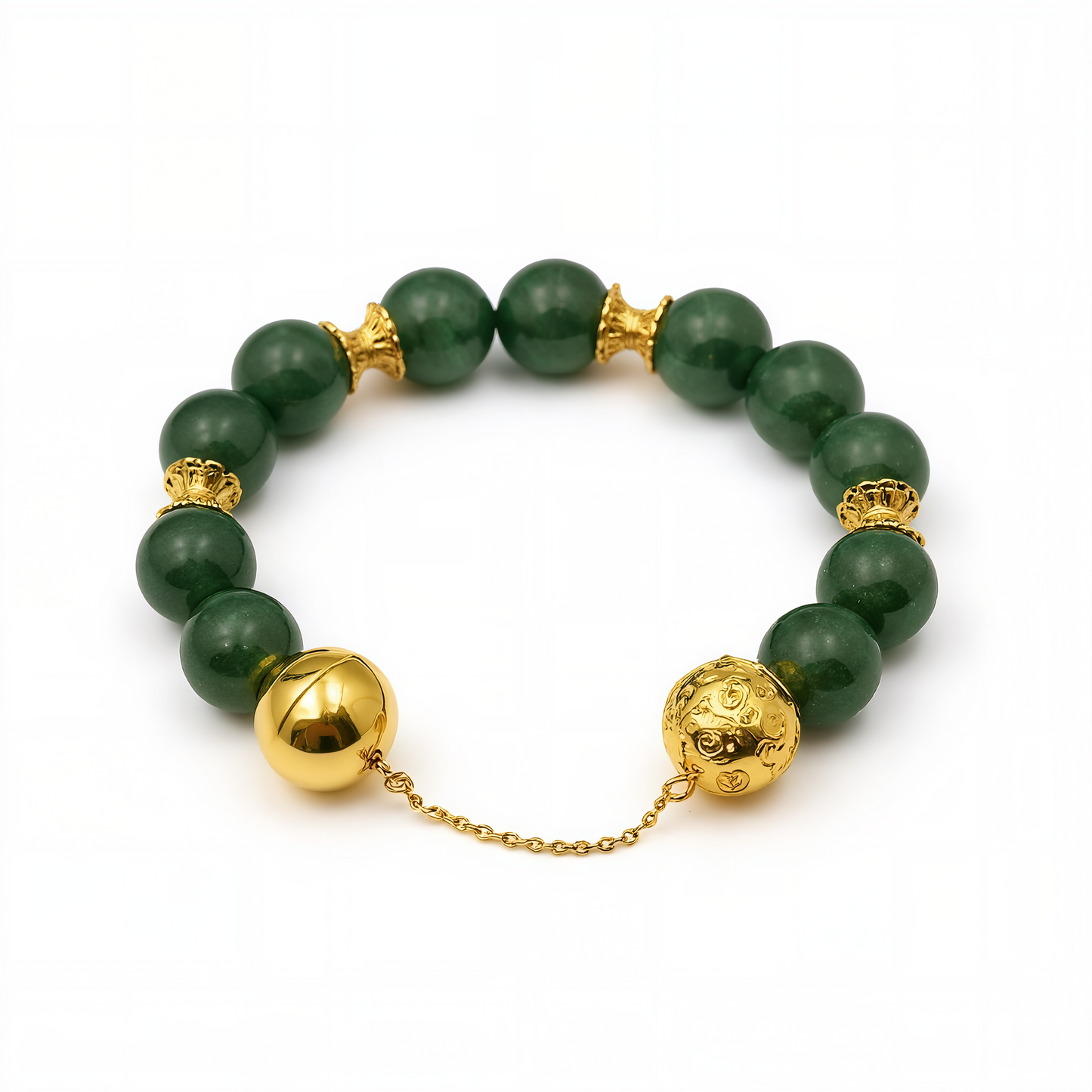 Larme De Sirene × Mankin Beaded Bracelet - Forest Guardian